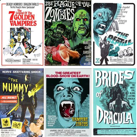 Carnival Of Horror On Twitter Which One Of These Six Hammer Horror