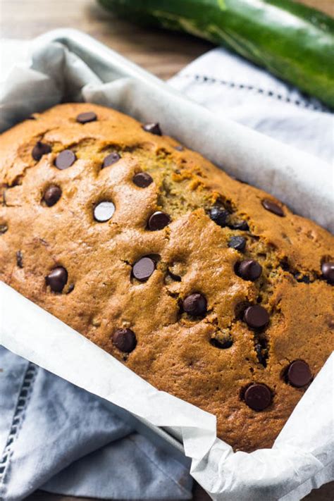 Chocolate Chip Zucchini Bread Just So Tasty