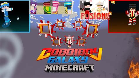 Addon Boboiboy Galaxy Mcpe By Zingy Aja Youtube