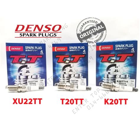 Spark Plug Denso Nickel TT K20TT T20TT XU22TT IRIDIUM NGK Myvi Alza