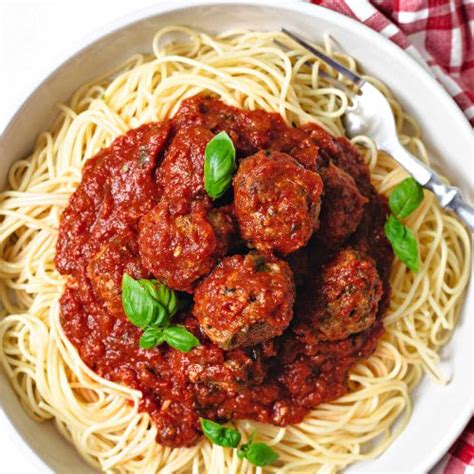 Saucy Spaghetti and Meatballs - Life, Love, and Good Food