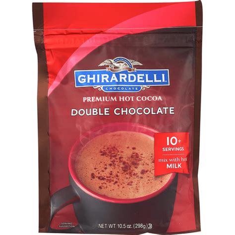 Ghirardelli Hot Cocoa Premium Double Chocolate Oz Case Of Coffee Foodtown