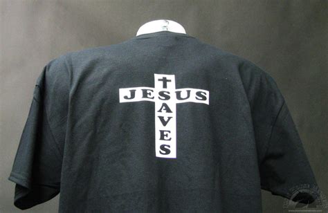 Jesus Saves Cross Biker T Shirt And Motorcycle Shirts