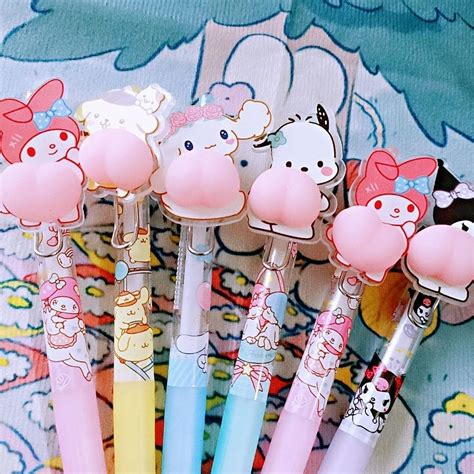 KY Butt Pen Cartoon Super Cute Pencil Squeezing Toy Propelling Pencil