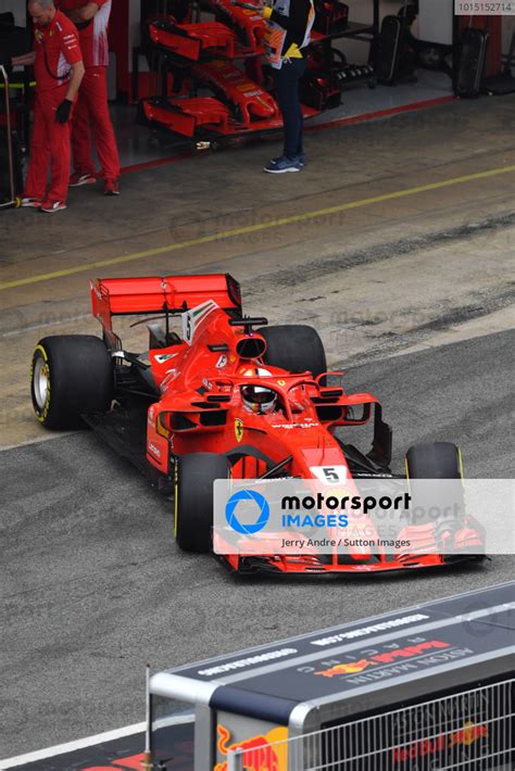 Sebastian Vettel Ger Ferrari Sf H Spanish Gp Motorsport Images