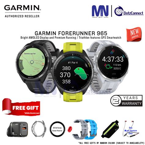 Garmin Forerunner 965 Bright Amoled Display And Premium Running