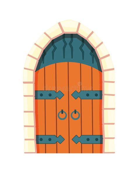 Castle Door Hinge Stock Illustrations 41 Castle Door Hinge Stock