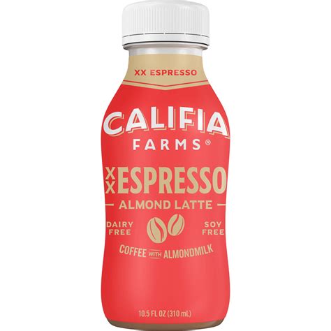 Califia Farms XX Espresso Cold Brew Coffee With Almond Milk 10 5 Fluid