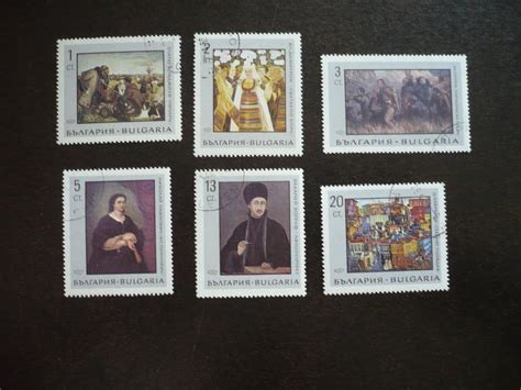 Stamps Bulgaria Scott 1650 1655 CTO Set Of 6 Stamps Europe