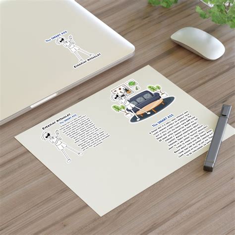 Funny Smart Ass Vinyl Sticker Sheets Funny Rude Gifts Home Etsy