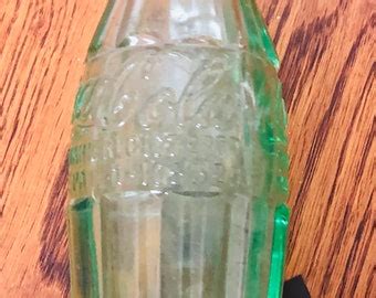 Vintage Green Coca Cola Bottle Vintage Green Bottle Vintage Coca Cola