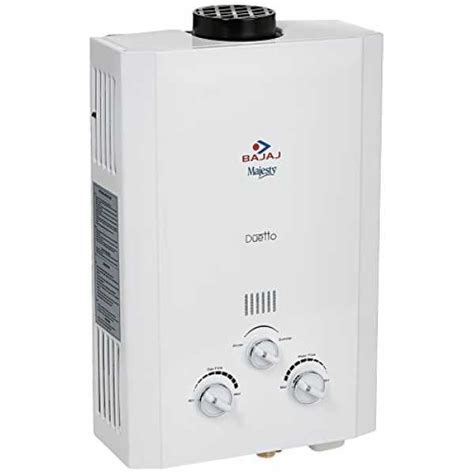 Bajaj Majesty Duetto Png Lpg Litre Gas Water Geyser Price In India