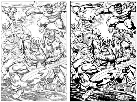 John Byrne Pencils And Inks Sketches Book Art Comic Books Art