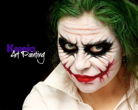 Pin by Hopepaints on Facepainting | Joker face paint, Joker face, Halloween face makeup