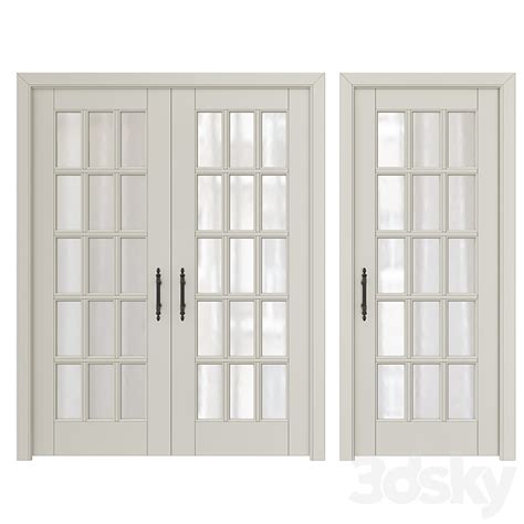 Classic Interior Doors 8 3d Model 3dsky Decor Helper