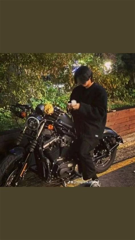 Jungkook Motorcycle Jungkook Jimin Jungkook Jungkook Cute