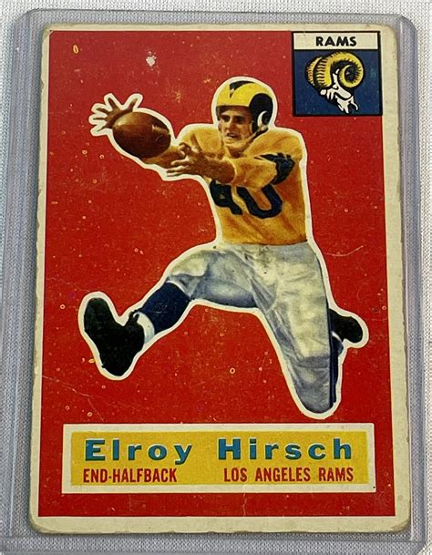 Lot Topps Elroy Crazy Legs Hirsch Los Angeles Rams