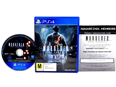 Murdered Soul Suspect Ps4 Mint Complete Appleby Games