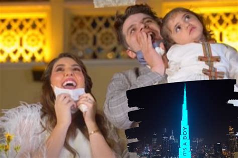 Dubai Couple Lights Up Burj Khalifa For Lavish Gender Reveal Party