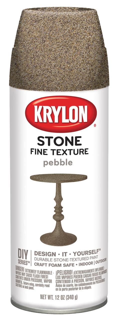 Create Stunning Stone Textured Finishes With Krylon Spray Paint