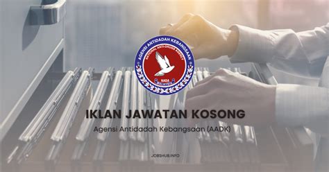 Jawatan Kosong Agensi Antidadah Kebangsaan AADK Kekosongan Pegawai