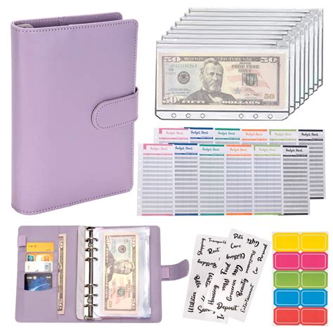 Budget Binder Cash Envelopes for Budgeting Money Organizer for Cash ...