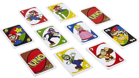 Jeu De Cartes Uno Super Mario Dition Sp Ciale Collector Nintendo