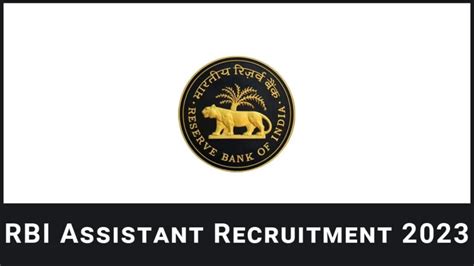 Rbi Assistant Recruitment 2023 [ 450 Vacancies ] Apply Online