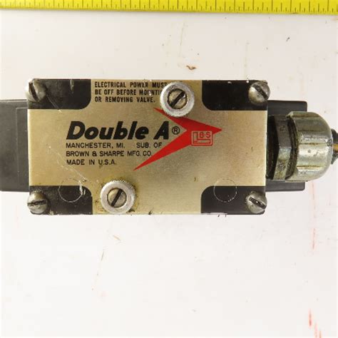 Double A Qm C B Tsp Hydraulic Directional Double Solenoid Valve