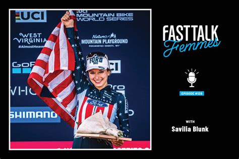 Fast Talk Femmes Podcast Savilia Blunks Journey From Junior To Pro