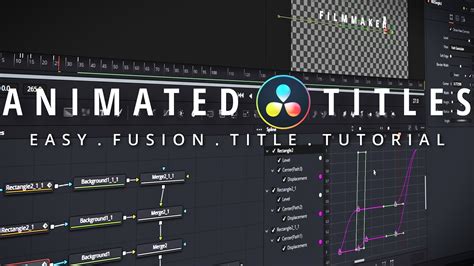 Make Modern Animated Titles In Davinci Resolve Free Youtube