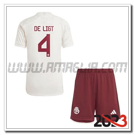 Kit Maglia Bayern Monaco Bambino De Ligt Terza Scontate