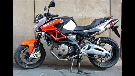 Aprilia Shiver Sport Abs Naked Bike Made With Akrapovic Slip