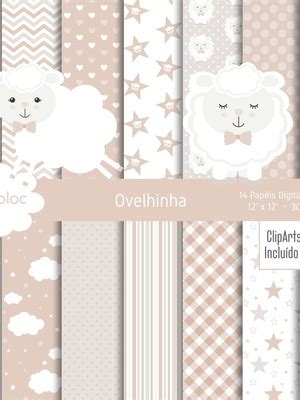 Kit Digital Bebe Nude Compre Produtos Personalizados No Elo