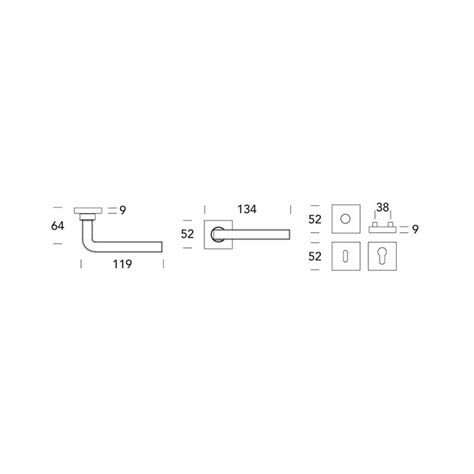 Jatec Handles Doors Iq Carre For Doors