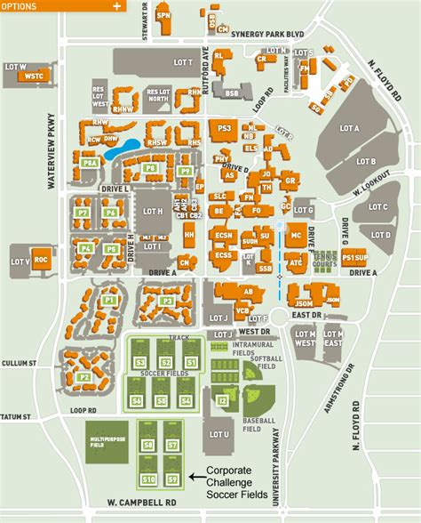 Soccer Field Map