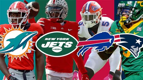 Afc East Draft Grades Rosters Miami Dolphins New York Jets New