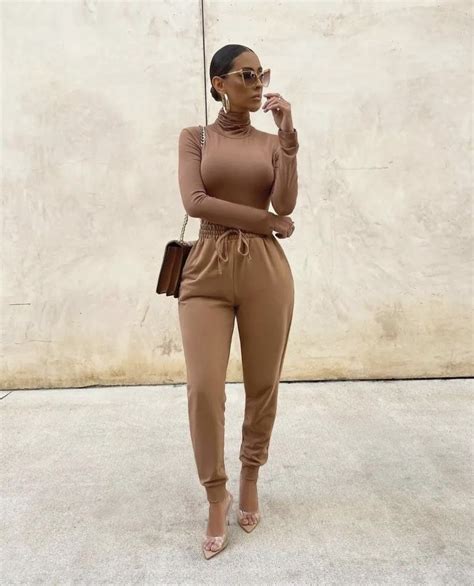 Pants Set Khaki Pants Two Piece Pant Set Dresses Fashion Vestidos