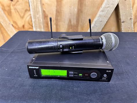 Shure Slx Sm Wireless System W Slx Mic Slx Receiver Reverb