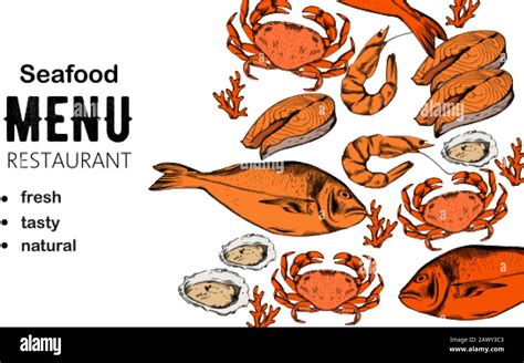 Seafood Dinner Clip Art