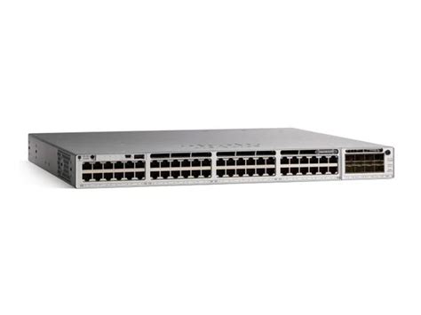 Cisco Catalyst 9300 Stackable Enterprise Switch (48-Port 1G Data + 4x 1G SFP Uplinks) with 3-Year 24x7 Enterprise Support [DUAL-PSU] (C9300-48T-4G-3YR-DUAL-PSU)