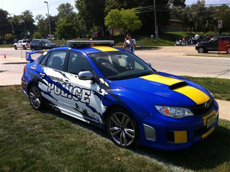 Subaru WRX STI Police Car! Greenfield WI : subaru