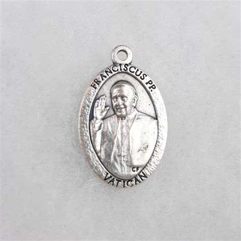 Pope Francis Medal Etsy