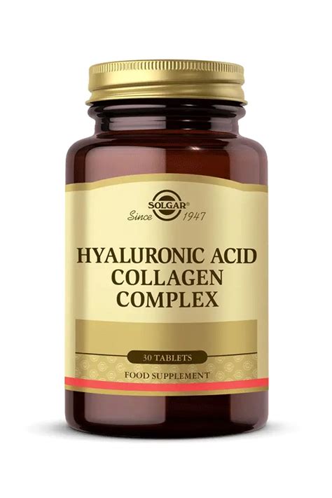 Solgar Hyaluronic Acid Collagen Complex 30 Tablet Fiyatı Yorumları Trendyol