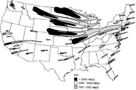 Chilling Nuclear Map Shows Areas Of USA Where 75 Of Population Would