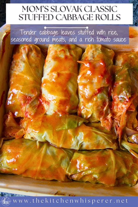 Mom S Classic Stuffed Cabbage Rolls Artofit