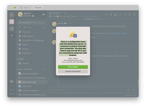 Mattermost Desktop App Does Tls Validation On Links And