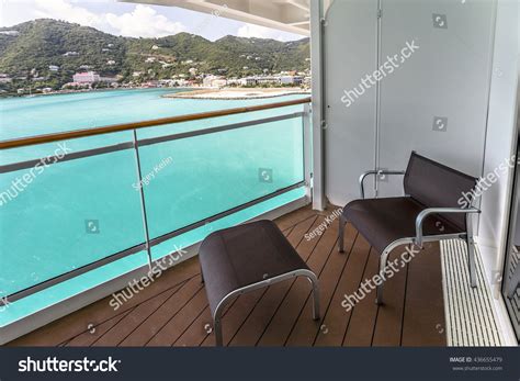 Balcony View On The Cruise Ship Stock Photo 436655479 : Shutterstock