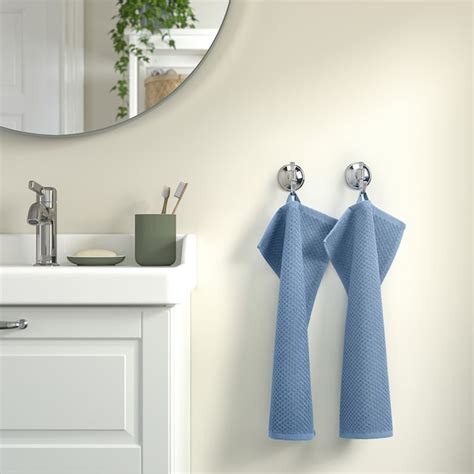 Gulvial Guest Towel Dark Grey Blue 30x50 Cm Ikea