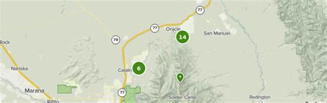 Best 10 Trails And Hikes In Oracle Alltrails
